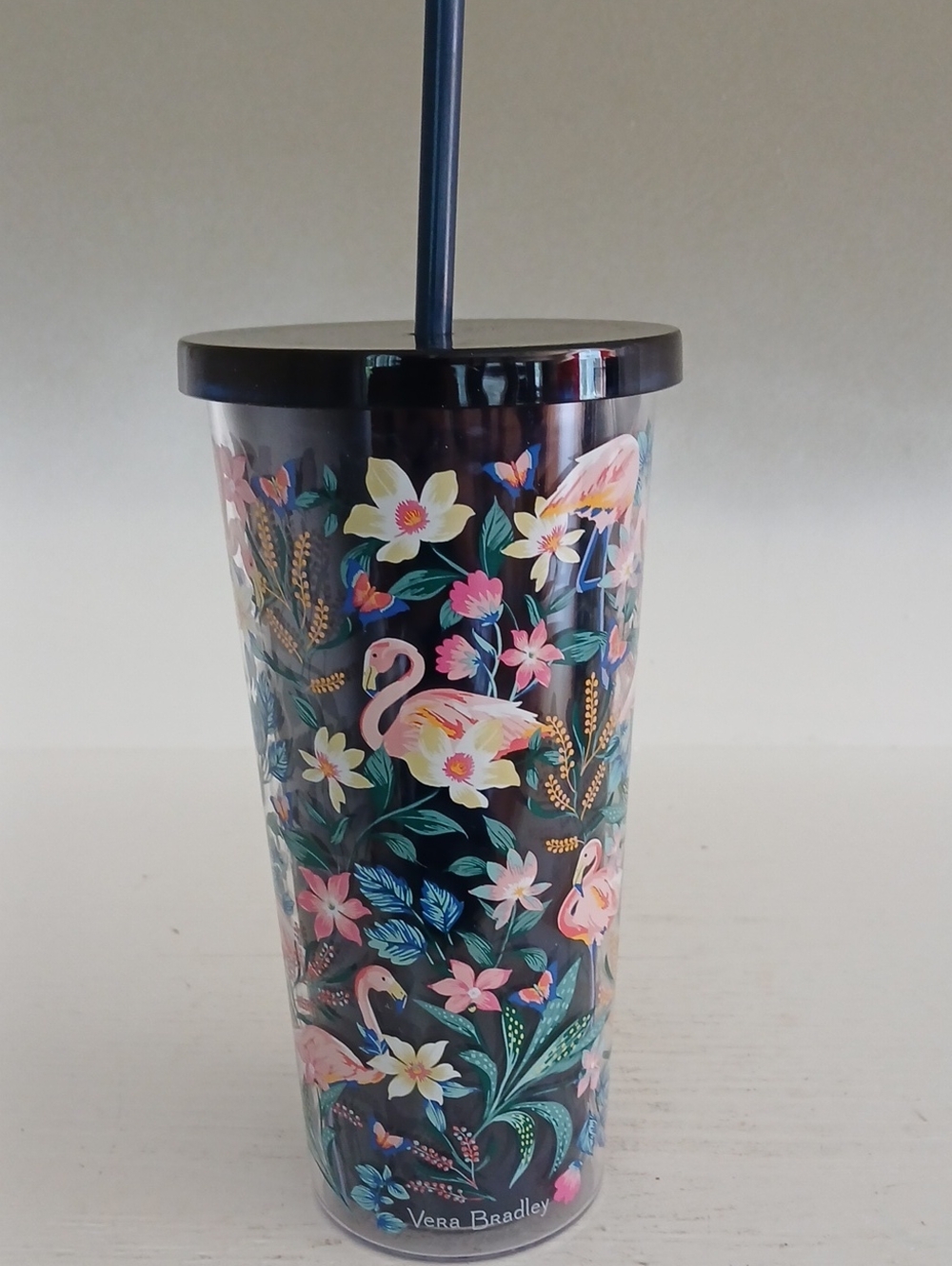 Vera Bradley Floral Tumbler - Picture 1 of 2